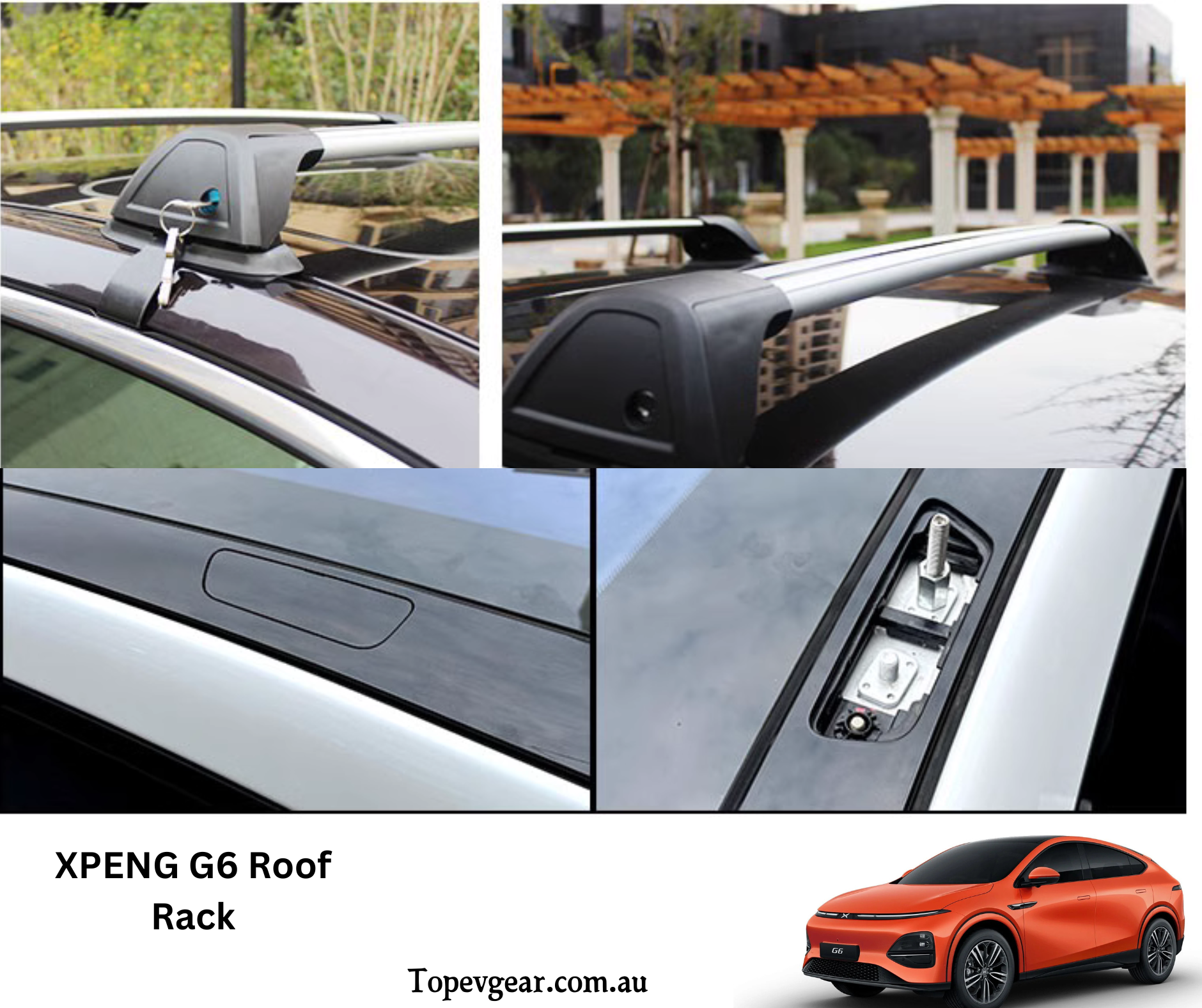 Xpeng G6 Roof Rack Rails