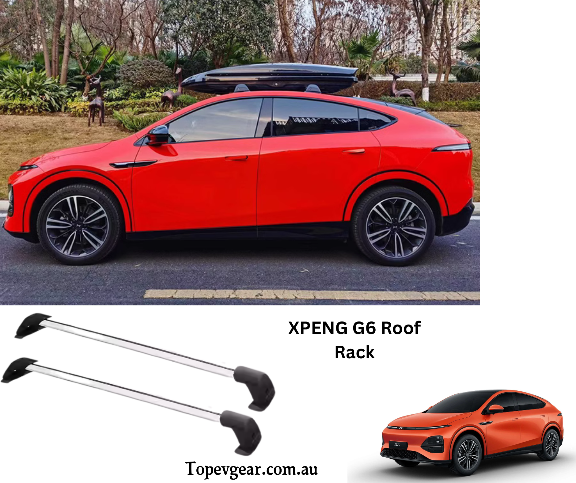 Xpeng G6 Roof Rack Rails