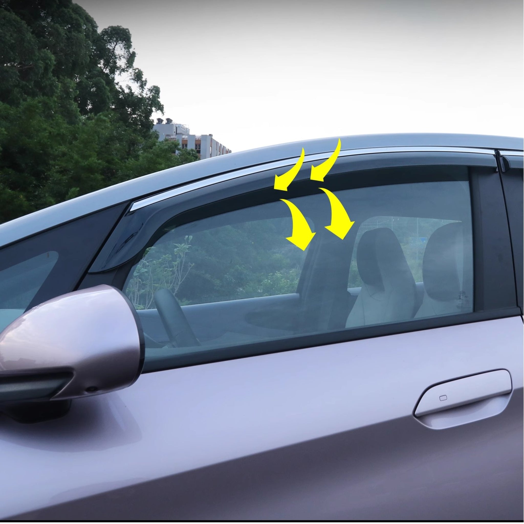 Weather Sheilds - Car window weather shields for BYD Sea Lion 6
