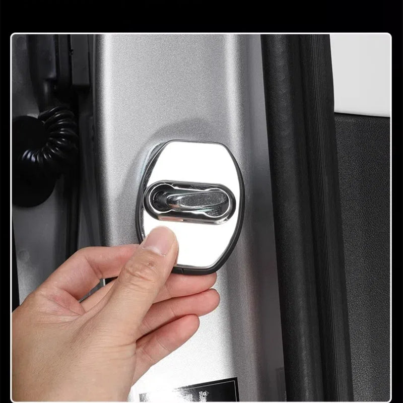 Car door lock and Tyre Protection Cover (Four Pieces)