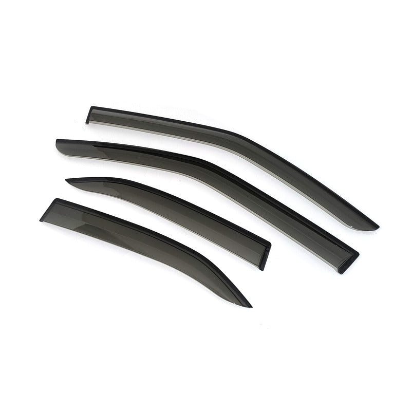 BYD Sealion 07 Rain Visor / Window Weather Shields Full Black - No chrome Strip