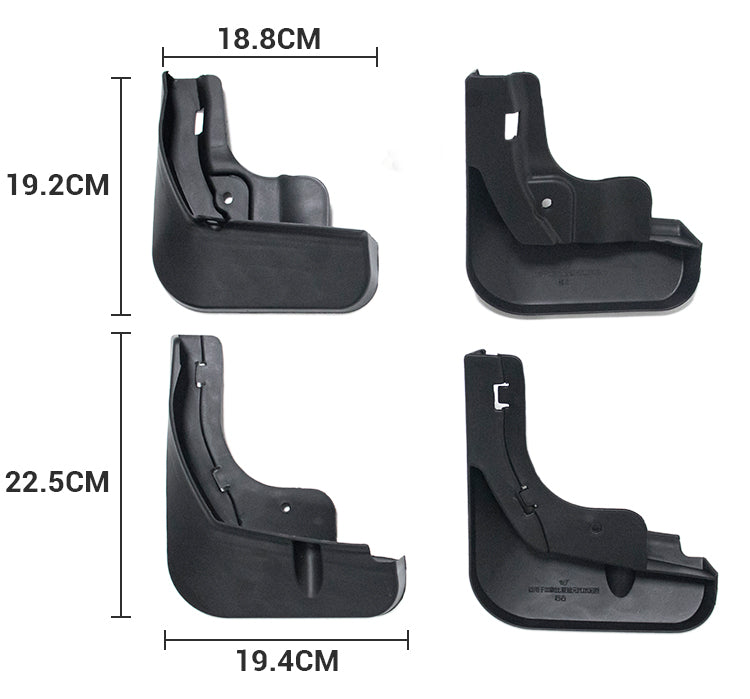 Mud Flaps For BYD ATTO | BYD ATTO Mud Flaps | Top Ev Gear