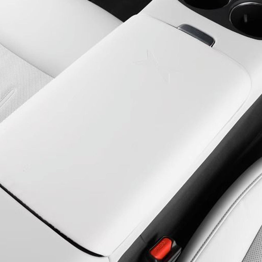 Xpeng G6 Central Armrest Box Cover - Premium Nappa Leather Protective Cover