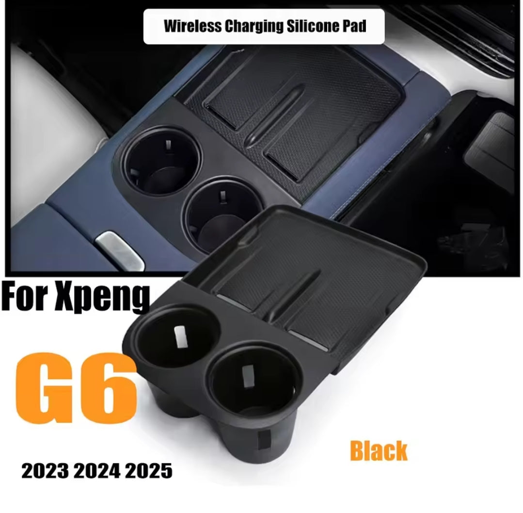 Charging & Cup Holder Silicone Pad for Xpeng G6