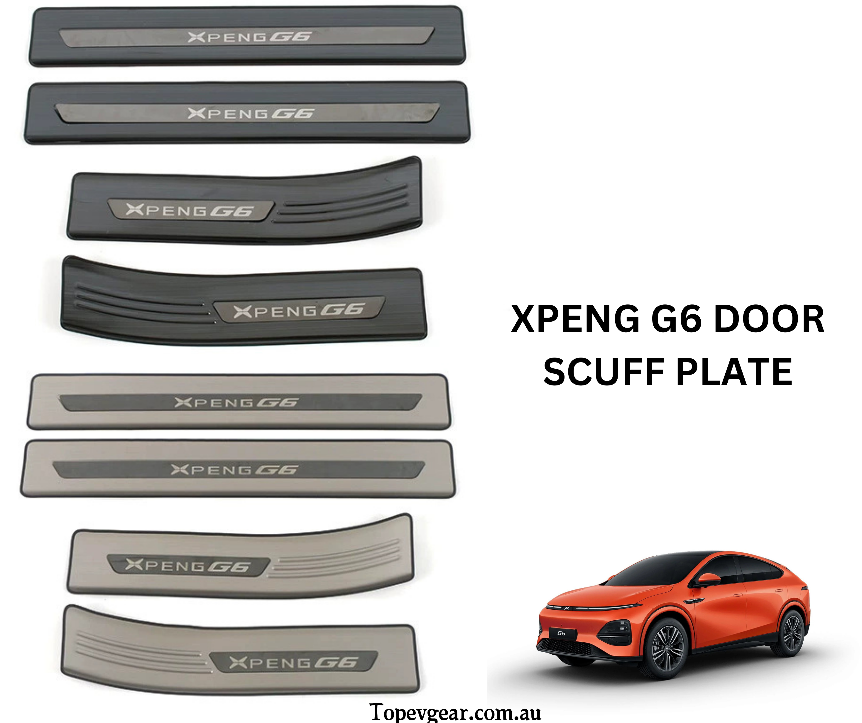 Door Sill Protection set for Xpeng G6
