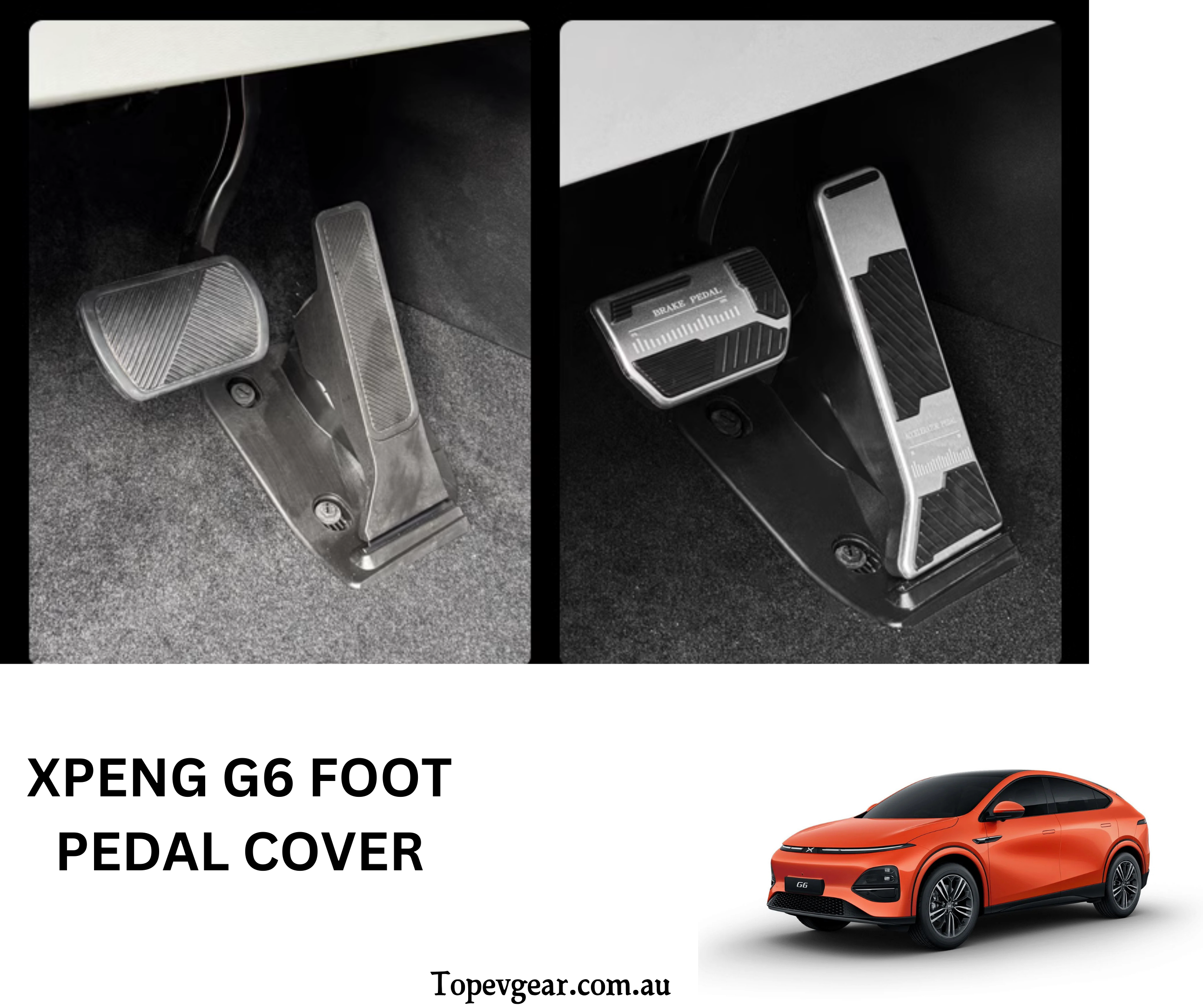 Xpeng G6 Anti slip Pedals