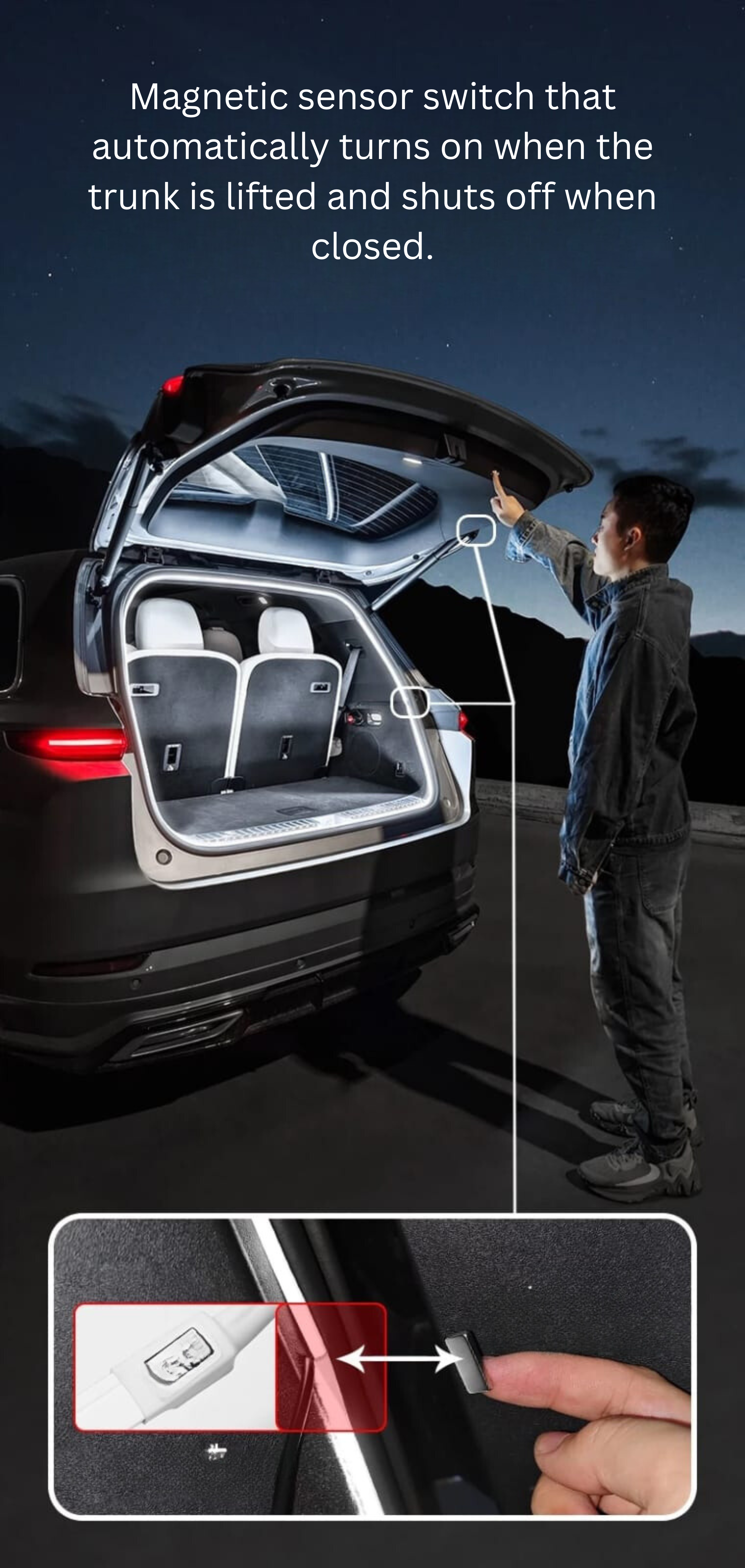 MG S5 LED Boot Light