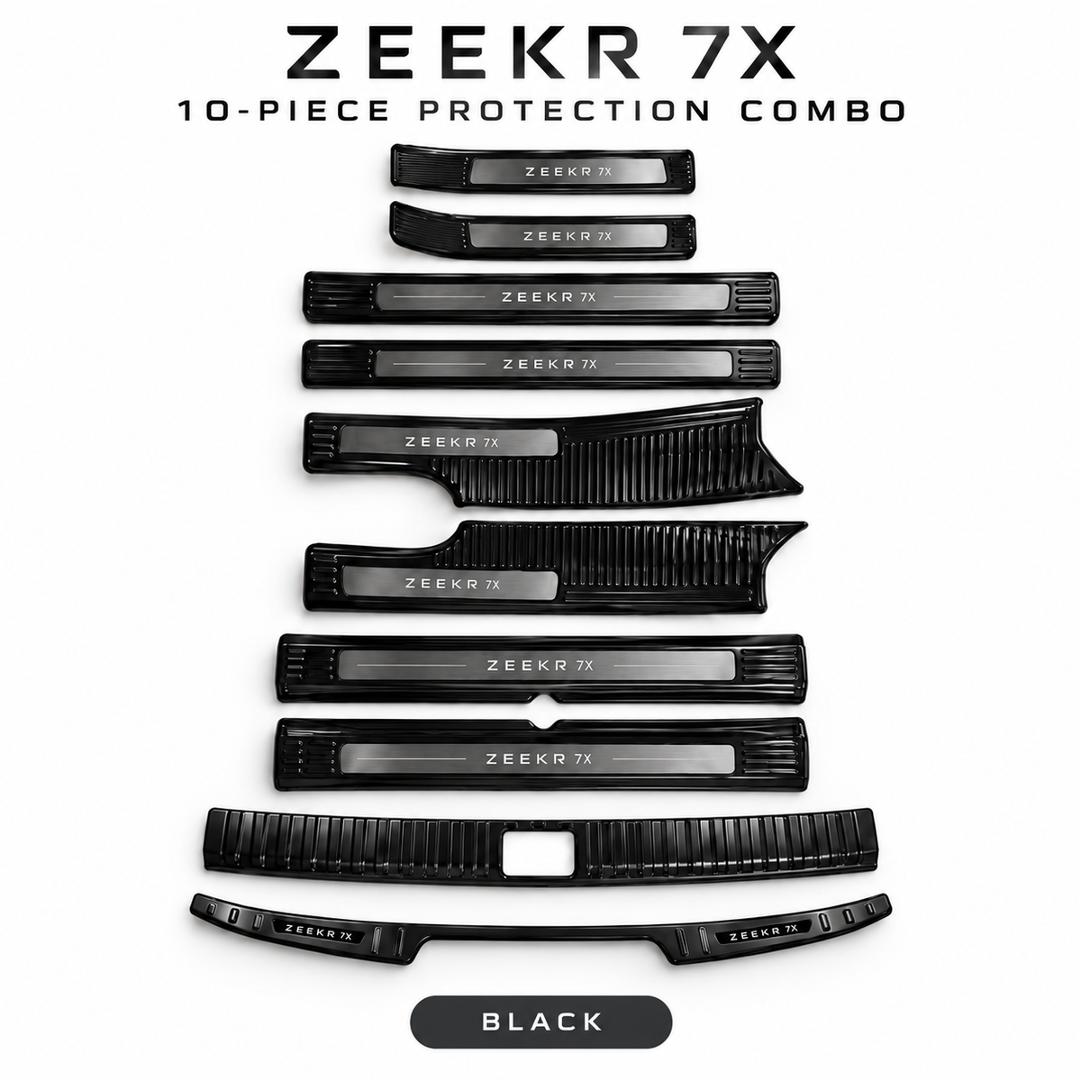 Zeekr 7X Stainless Steel Boot Sill Guard