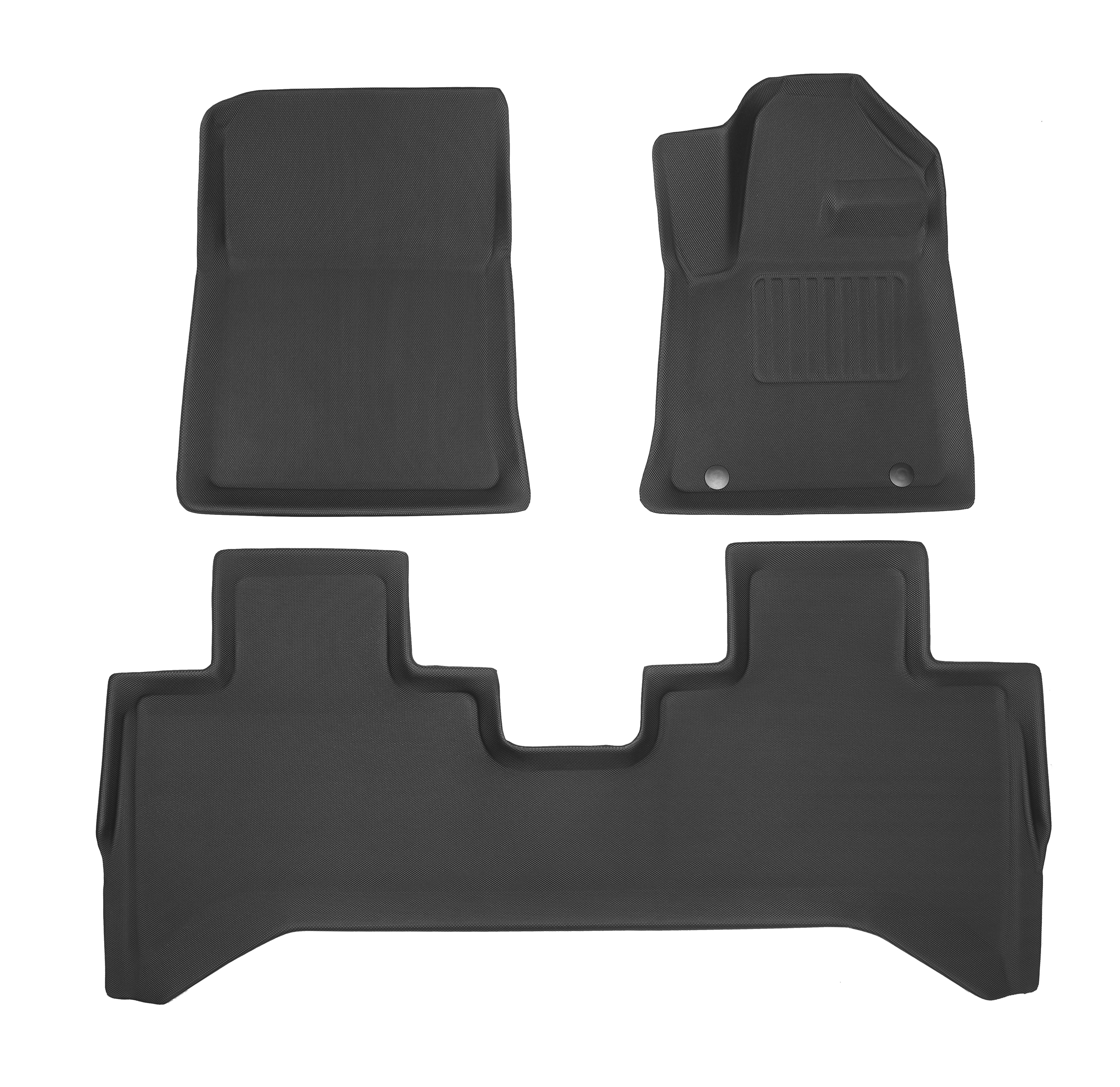 BYD Shark 6 RHD Heavy-Duty 3D Molded Floor Mats with door sill & Tub Liner