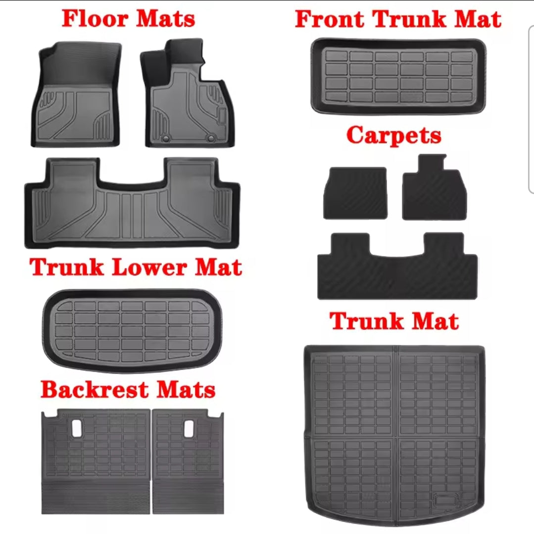 BYD Sealion 7 Floor Mat Set – Full Interior Protection