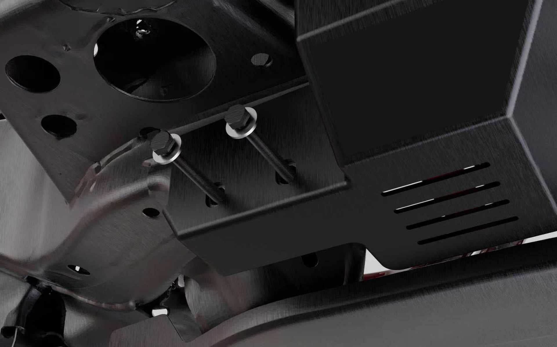 BYD SHARK 6 COOLANT PIPE BASH PLATE