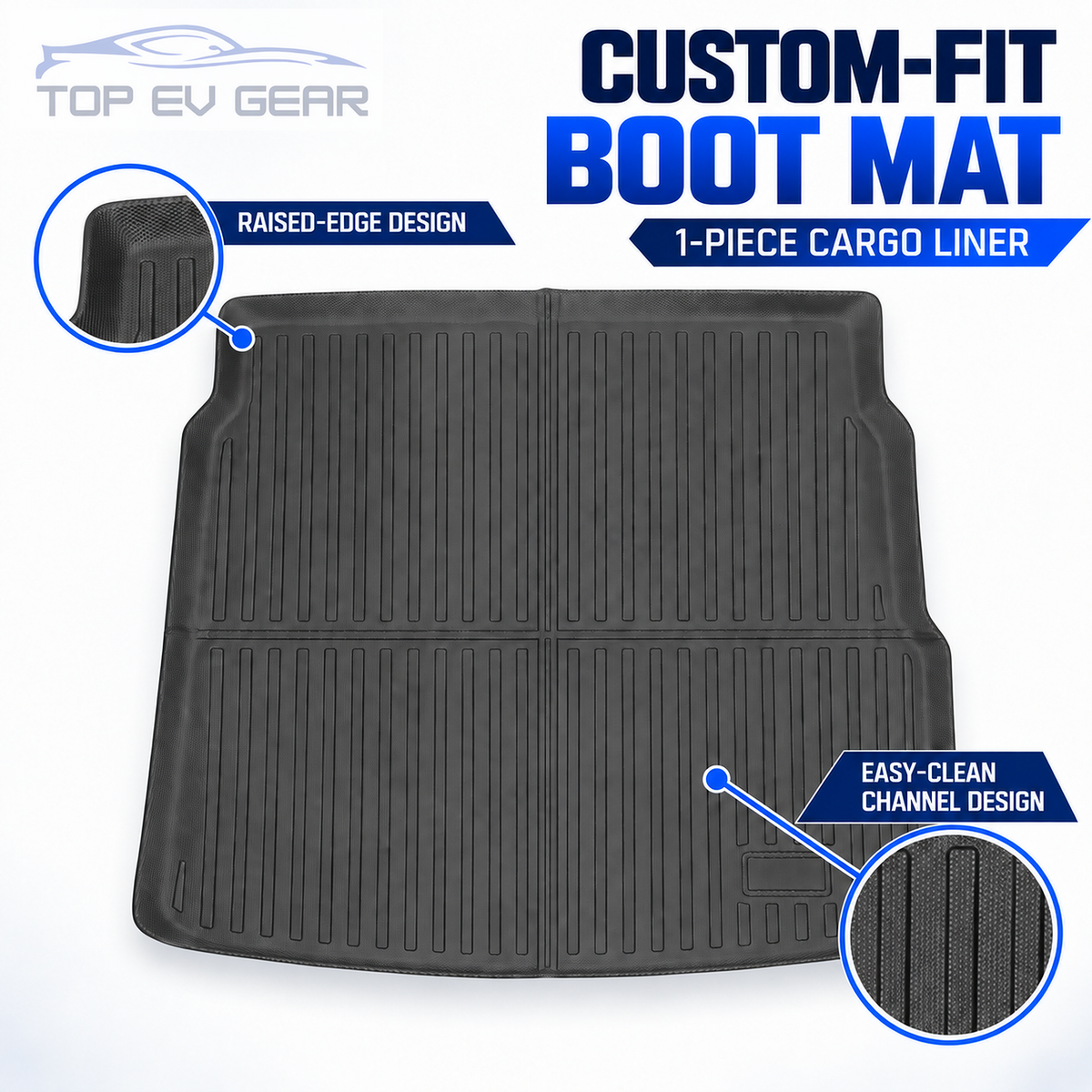 Geely Starray EM-i Floor Mats, Rear Seatback Protectors & Boot Mat – Custom-Fit All-Weather Protection