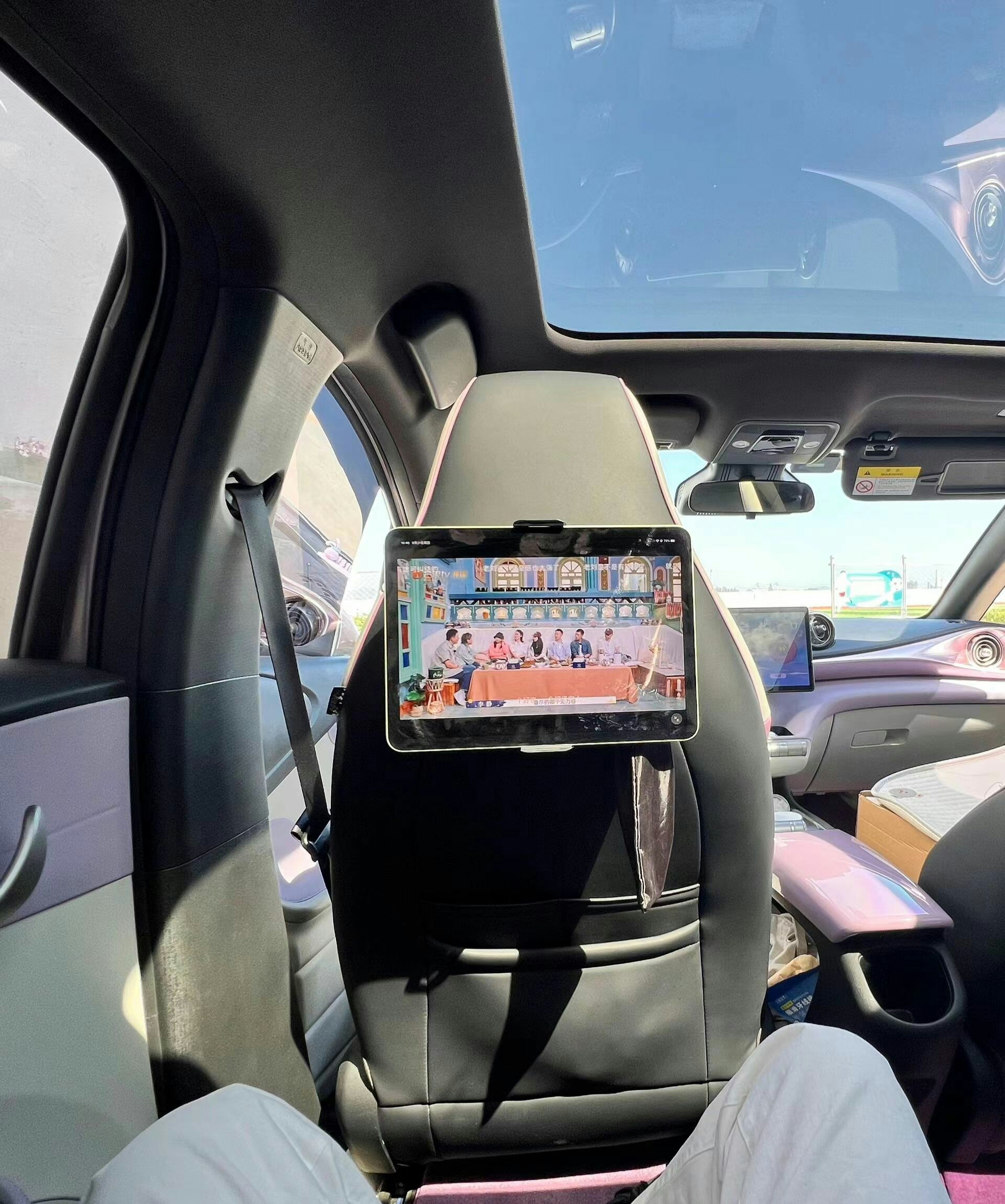 BYD Head Rest Holder | ATTO3 iPad Headrest Mount | Top Ev Gear