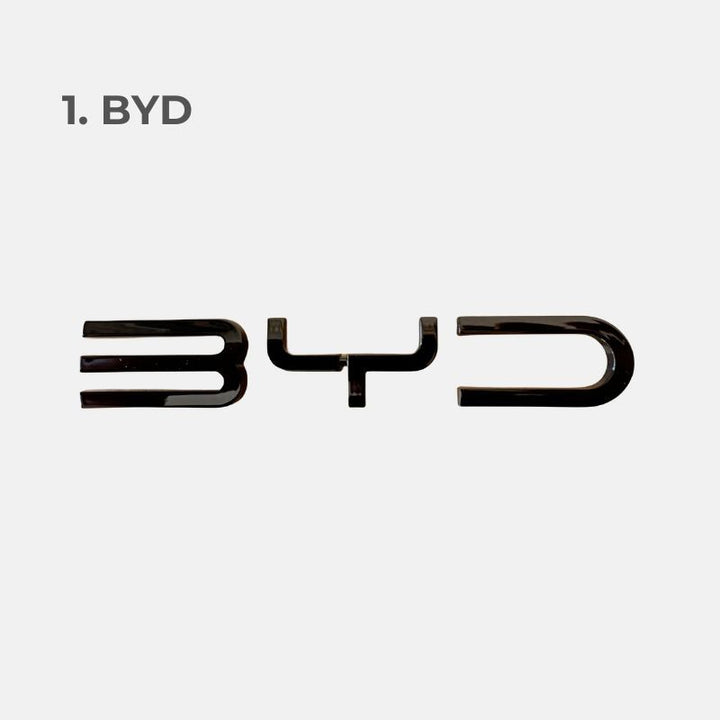 BYD Seal Logo Design | Custom Logo letters for BYD Seal | Top Ev Gear