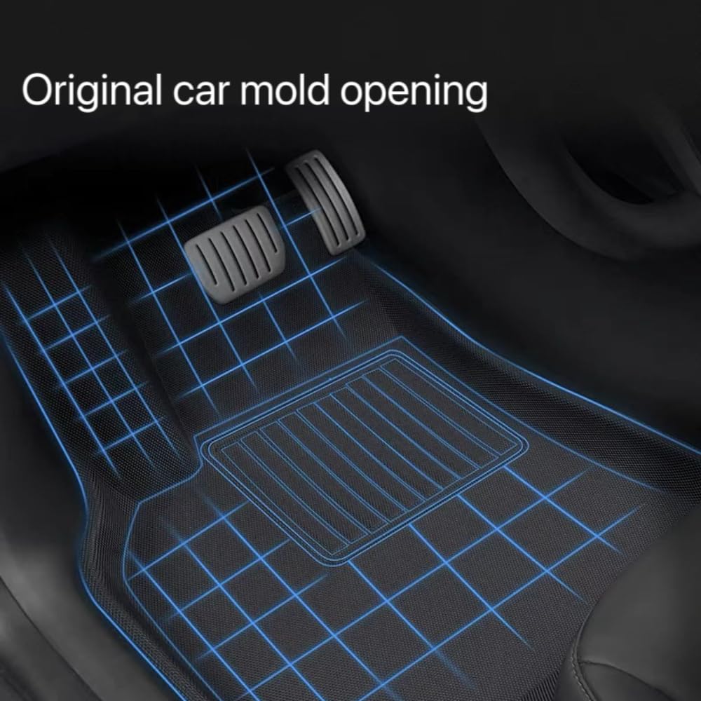 BYD Dolphin RHD Floor Mats 3D XPE Textured Waterproof Anti-Slip Design - Instock