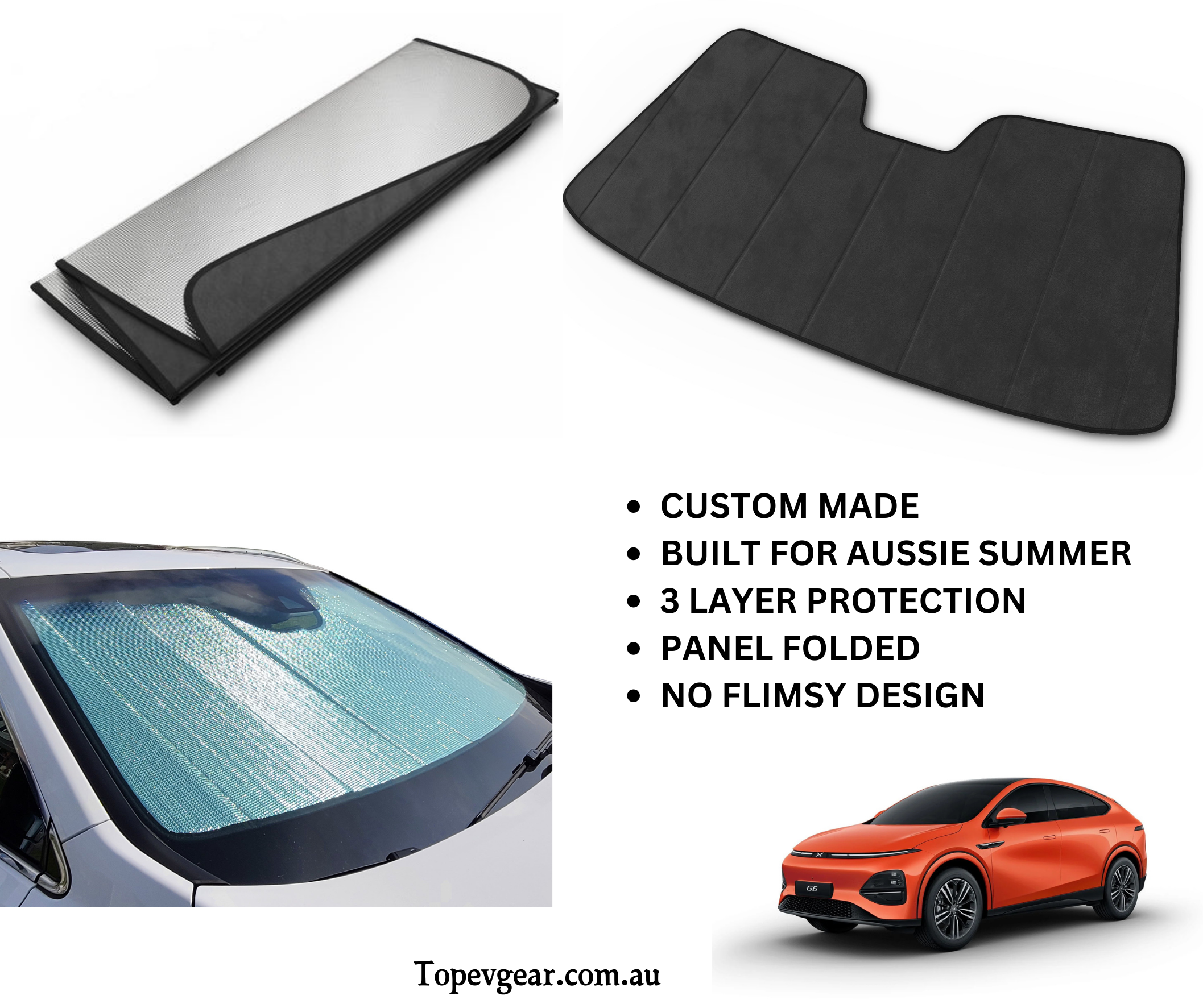 Xpeng G6 Wind shield Sunshade