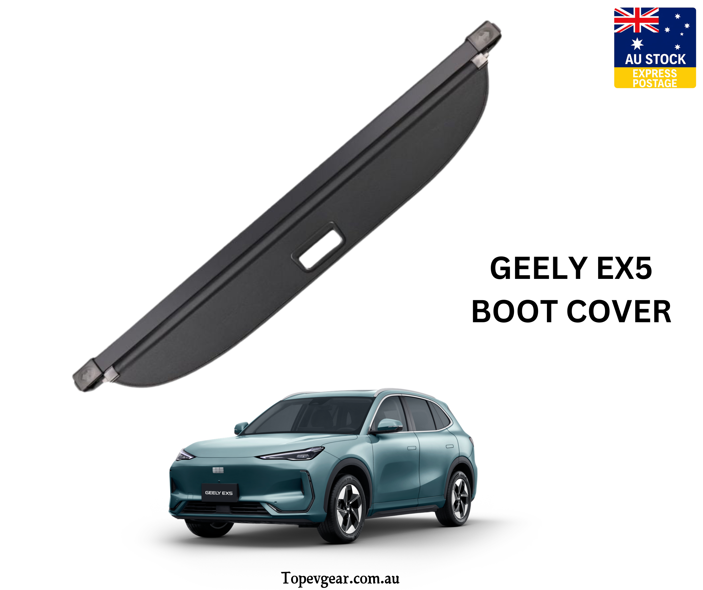 Geely EX5 Boot Cargo Curtain – Privacy, Protection & Perfect Fit