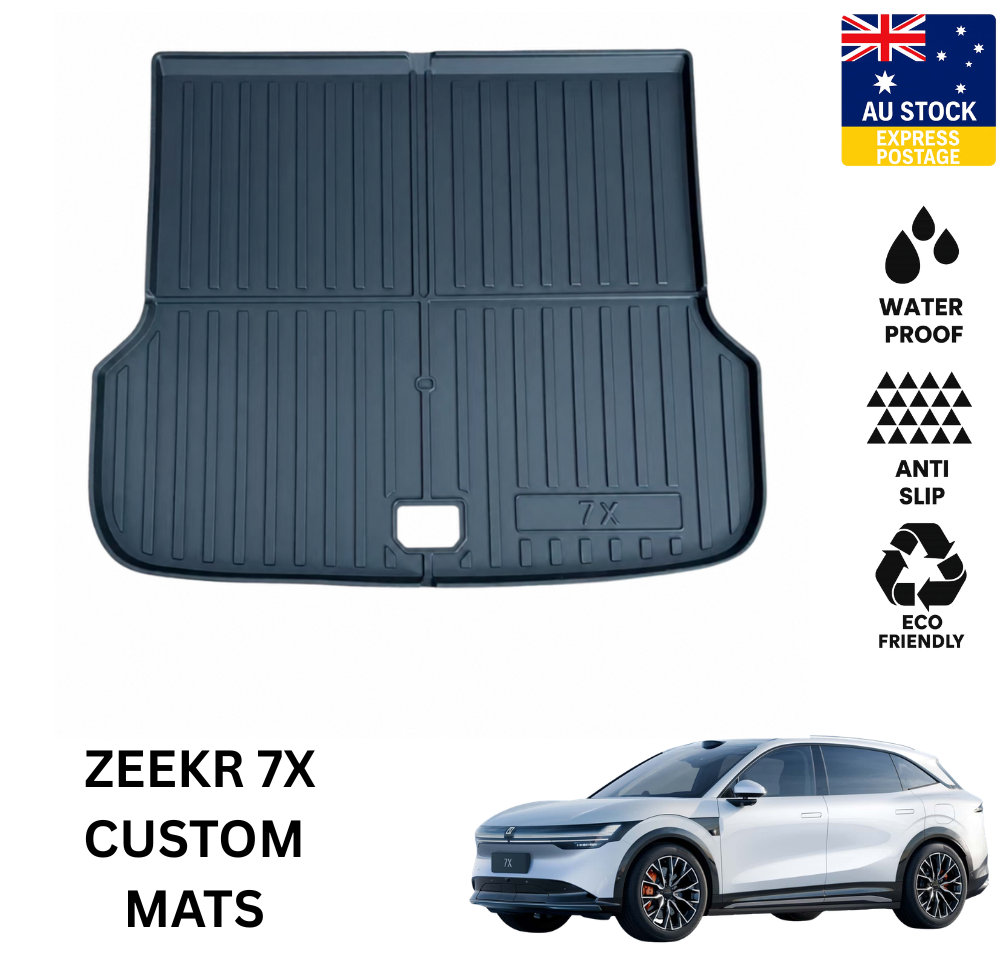 ZEEKR 7X Floor Mats Heavy Duty Boot Mats All-Weather Odorless Rubber Mats