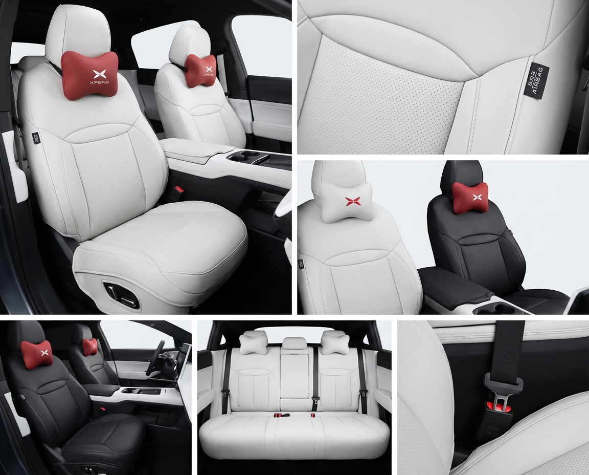 Xpeng G6 Premium Nappa Seat Covers – Full Set