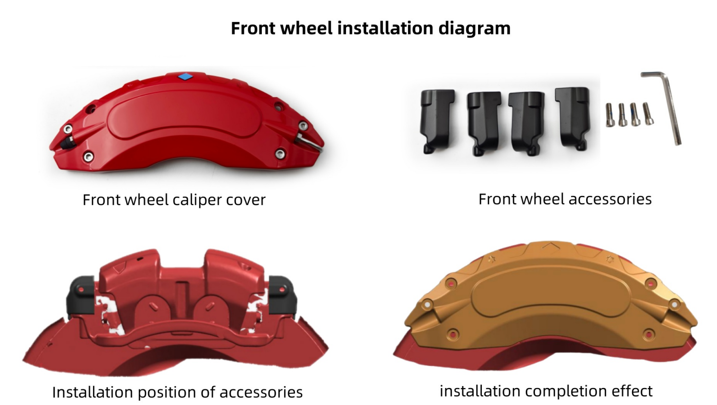 Zeekr 7x Brake Caliper Covers