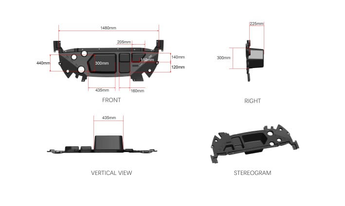 FRUNK / FROOT RHD FOR BYD ATTO 3