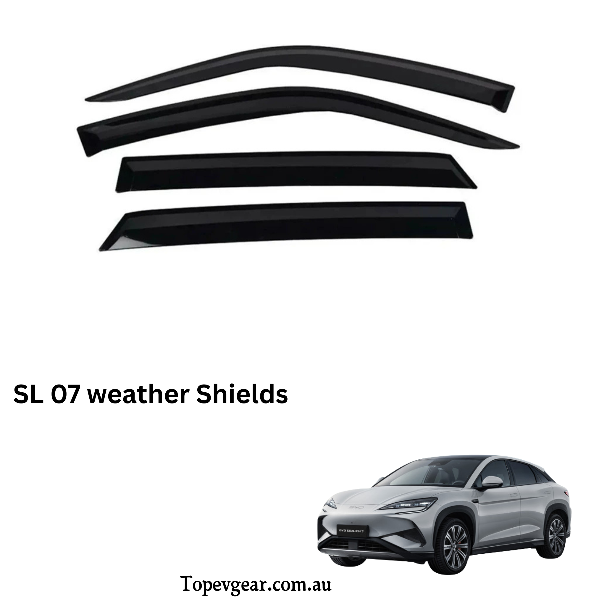 BYD Sealion 07 Rain Visor / Window Weather Shields