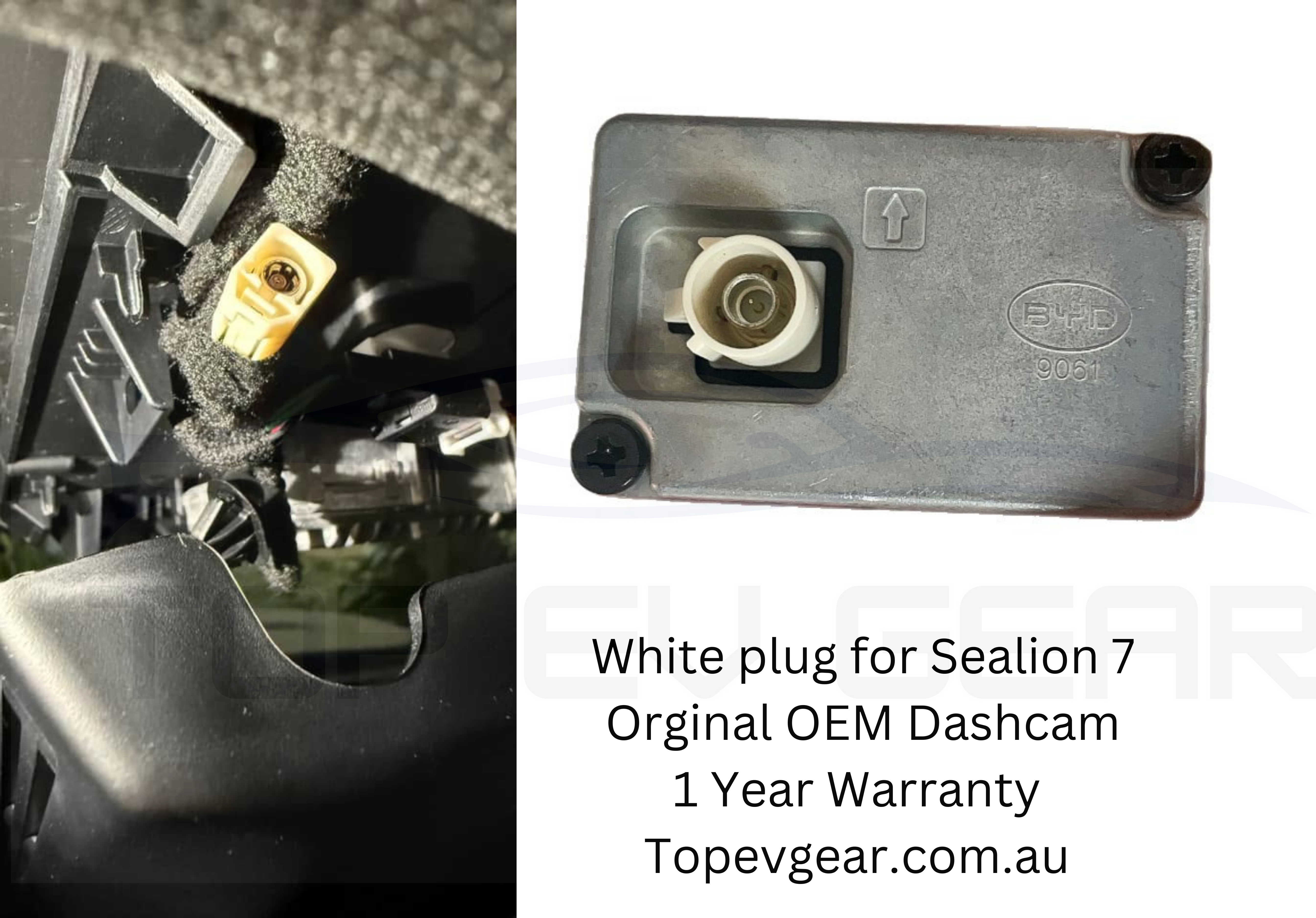 OEM Dashcam for BYD Dolphin, Seal,Sealion 6, and Sealion 7 Plug and Play