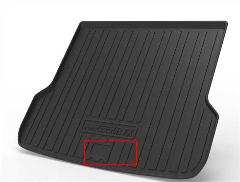 ZEEKR 7X Floor Mats Heavy Duty Boot Mats All-Weather Odorless Rubber Mats