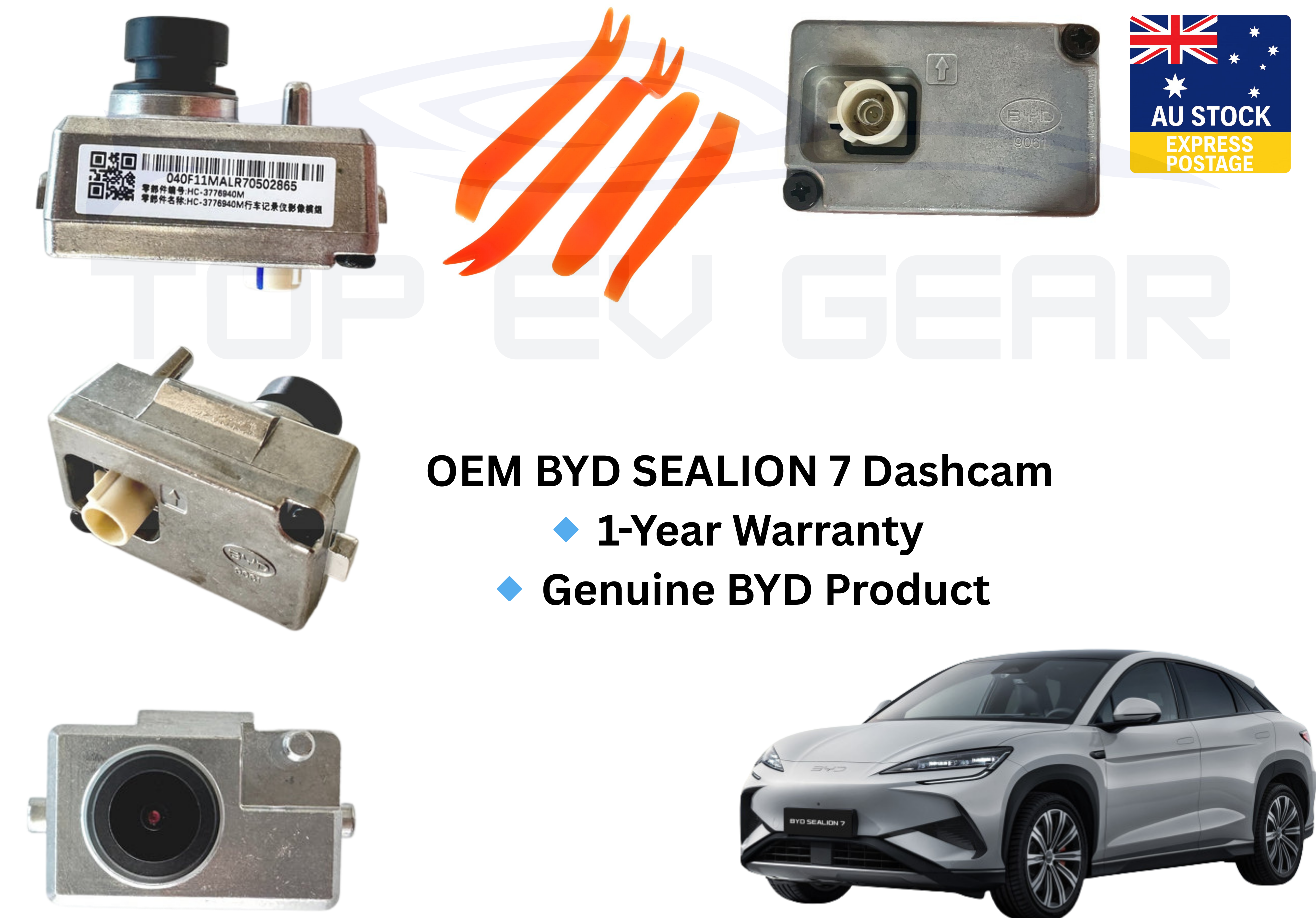 OEM Dashcam for BYD Dolphin, Seal,Sealion 6, and Sealion 7 Plug and Play