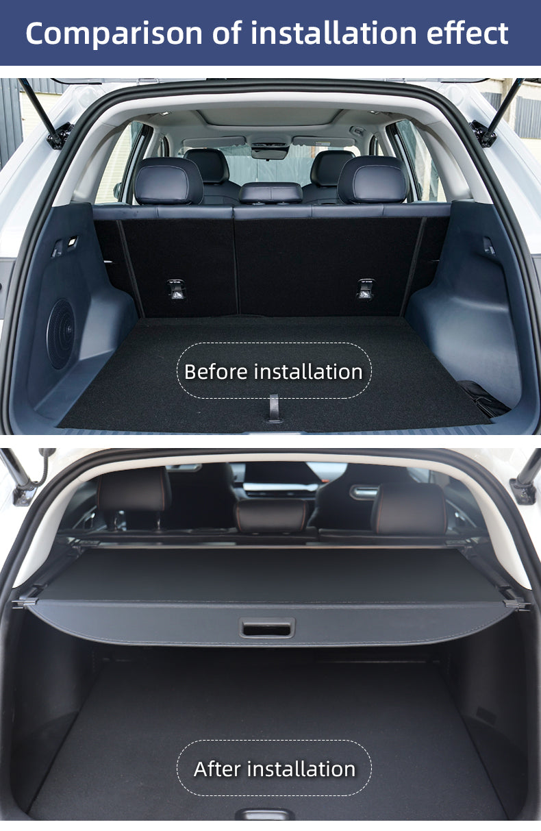 Boot Cargo Curtain for BYD Sealion 7 (SL7) – Premium Rear Trunk Cover