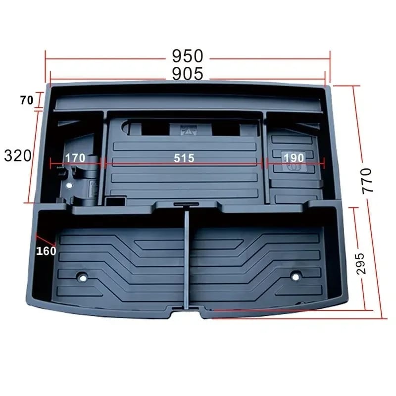 BYD Sealion Trunk Organizer | BYD Sealion Custom Tray | Top Ev Gear