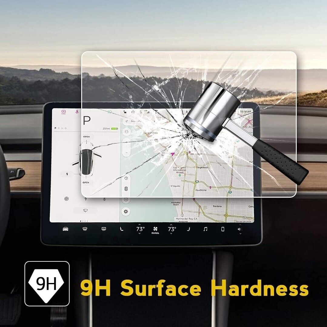 BYD 15.6 Inch tempered glass with installation tool.